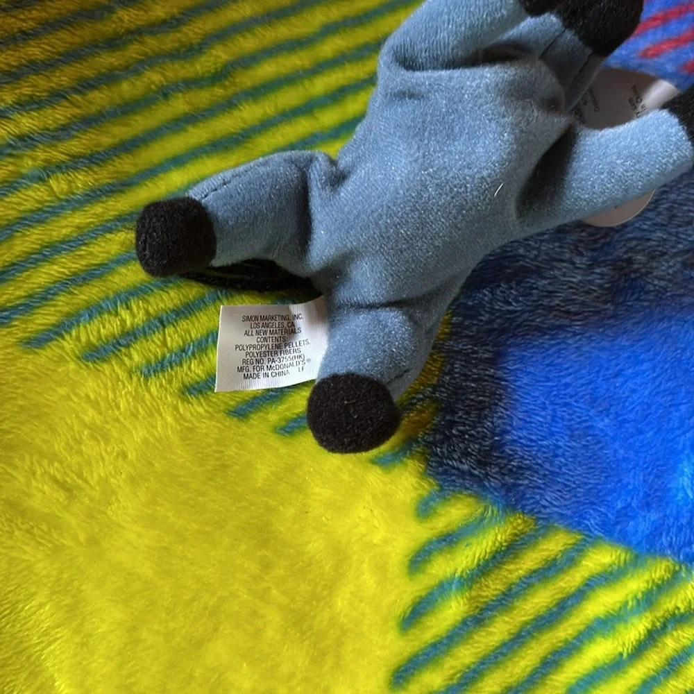 Ty Lefty the Donkey Teenie Beanie Baby